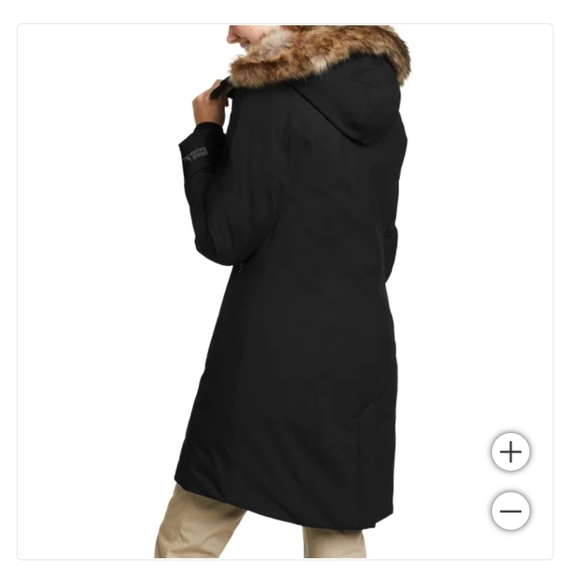 New! Eddie Bauer Silver Lining Down Waterproof Stadium Winter Heavy Coat XL NWT! - Picture 2 of 16